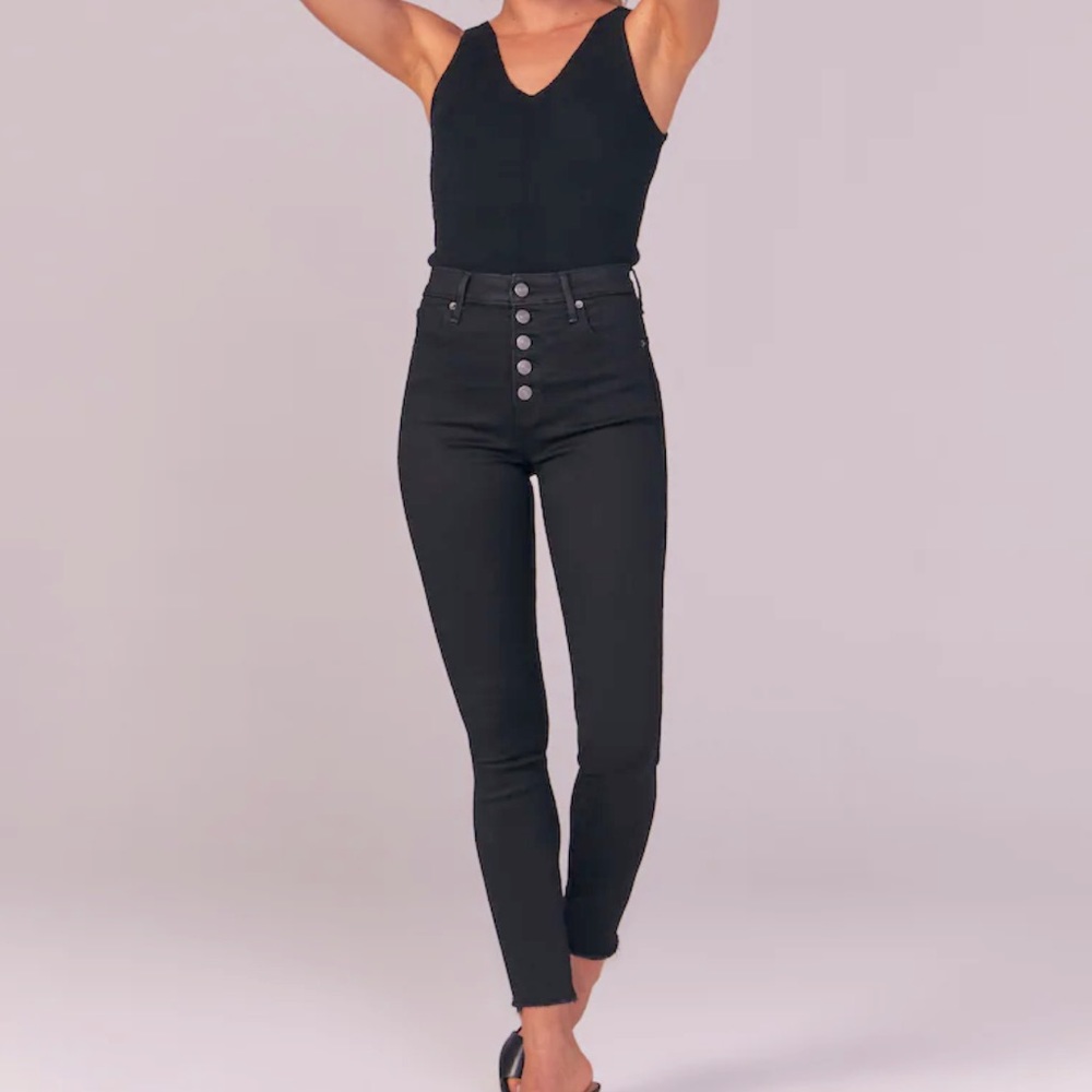 Abercrombie and Fitch The Skinny High Rise Curve Love